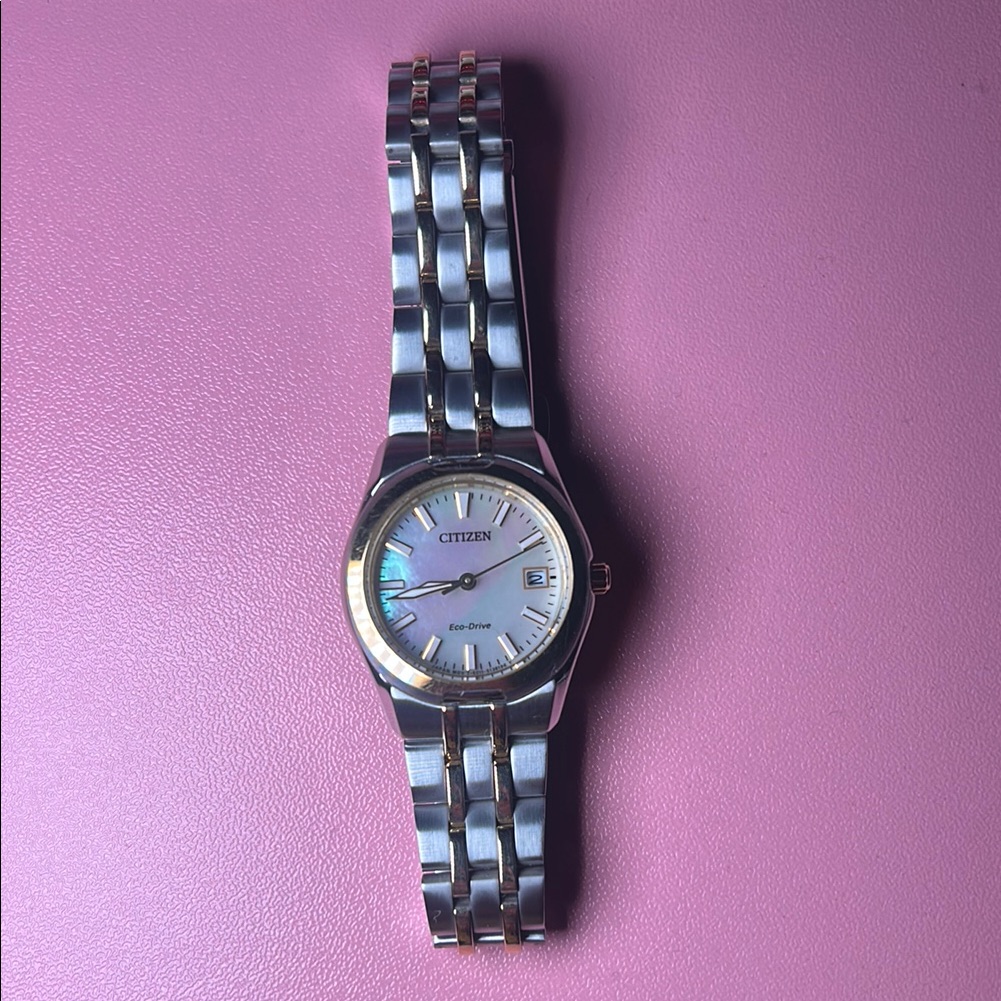 Citizen Two-Tone Silver And Gold Watch(Eco-Drive)
